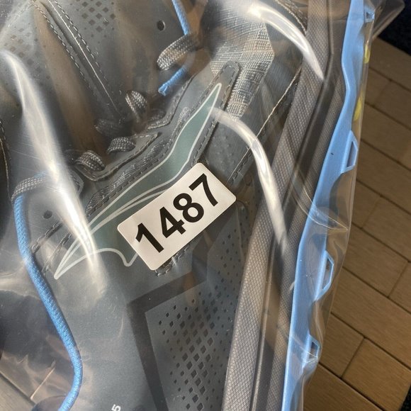 Altra Lone Peak 5 Trail AL0A4VQE431 Running Blue Gray Shoes Trail Mens Size 10 - Picture 12 of 12